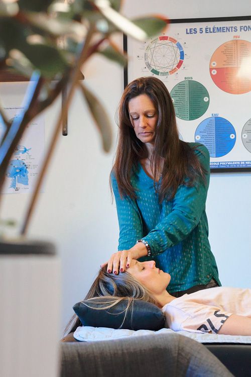 Claire BEAUMEL en séance de Neuro-training