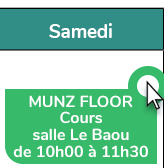 Réservez un cours de MUNZ FLOOR